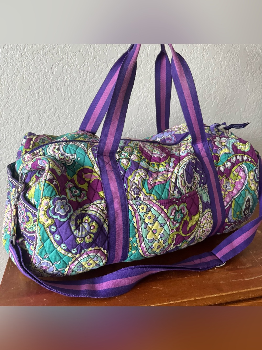 Vera Bradley Duffel Heather